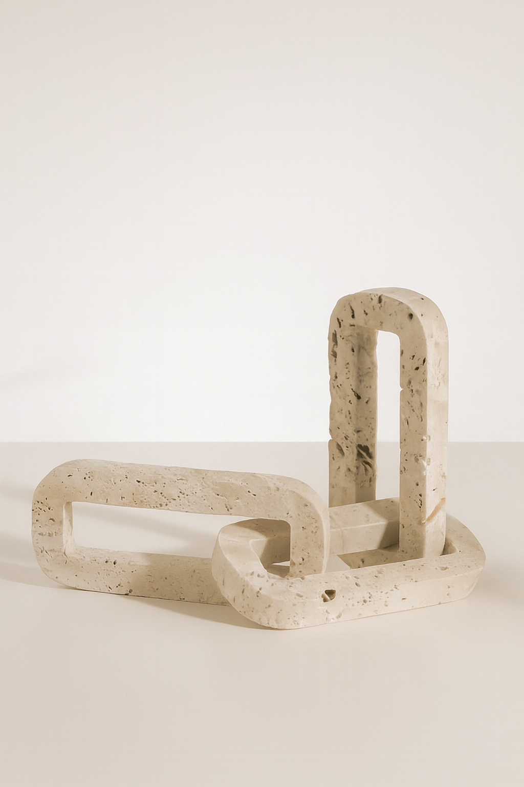 Escultura Nodo Travertino