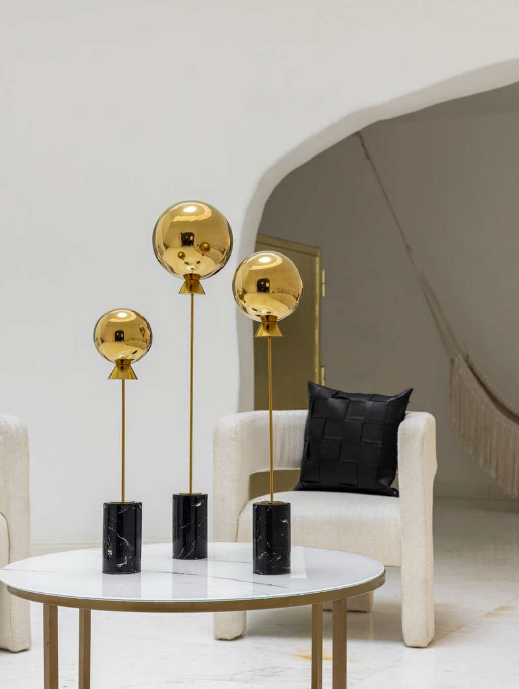 Set Esculturas Balloon Noir