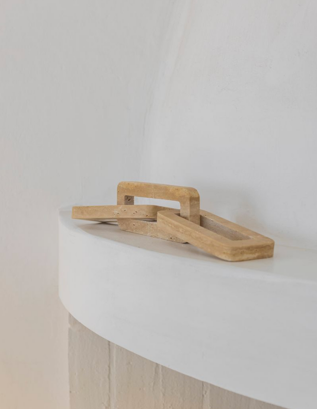 Escultura Nodo Travertino